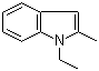 1-Ethyl-2-methylindole molecular structure (CAS 40876-94-6)
