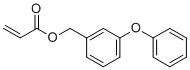 (3-Phenoxyphenyl)methyl prop-2-enoate molecular structure (CAS 409325-06-0)