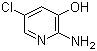 2-Amino-3-hydroxy-5-chloropyridine molecular structure (CAS 40966-87-8)