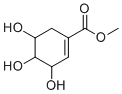 甲基(-)-莽草酸分子结构 (CAS 40983-58-2)