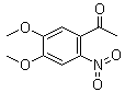 4',5'-二甲氧基-2'-硝基苯乙酮分子结构 (CAS 4101-32-0)