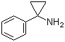 1-苯基环丙胺分子结构 (CAS 41049-53-0)