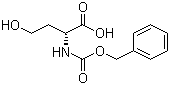 N-苄氧羰基-D-高丝氨酸分子结构 (CAS 41088-85-1)