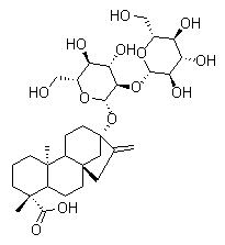 甜菊双糖甙分子结构 (CAS 41093-60-1)