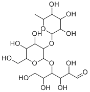 CAS # 41263-94-9, O-6-deoxy-α-L-galactopyranosyl-(1→2)-O-β-D-galactopyranosyl-(1→4)-D-Glucose