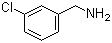 3-氯苄胺分子结构 (CAS 4152-90-3)