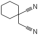 1-Cyanocyclohexaneacetonitrile molecular structure (CAS 4172-99-0)