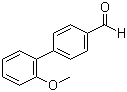 2'-甲氧基联苯-4-甲醛分子结构 (CAS 421553-62-0)
