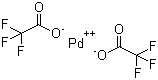 三氟乙酸钯分子结构 (CAS 42196-31-6)