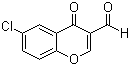 6-氯-4-氧代-4H-苯并吡喃-3-甲醛分子结构 (CAS 42248-31-7)