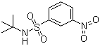 N-叔丁基-3-硝基苯磺酰胺分子结构 (CAS 424818-25-7)