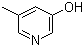 5-甲基-3-羟基吡啶分子结构 (CAS 42732-49-0)