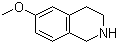 6-甲氧基-1,2,3,4-四氢异喹啉分子结构 (CAS 42923-77-3)
