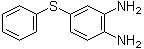 4-(苯硫基)-1,2-苯二胺分子结构 (CAS 43156-48-5)