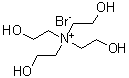 溴化四乙醇铵分子结构 (CAS 4328-04-5)