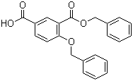 4-(苯甲氧基)-1,3-苯二甲酸 3-苄酯分子结构 (CAS 433736-14-2)