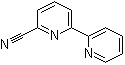 [2,2'-联吡啶]-6-甲腈分子结构 (CAS 4392-85-2)