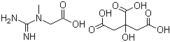 肌酸柠檬酸盐分子结构 (CAS 440632-86-0)