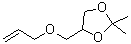 4-Allyloxymethyl-2,2-dimethyl-1,3-dioxolane molecular structure (CAS 4421-23-2)