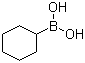 环己基硼酸分子结构 (CAS 4441-56-9)