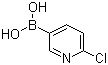 2-Chloropyridine-5-boronic acid molecular structure (CAS 444120-91-6)