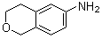3,4-二氢-1H-2-苯并吡喃-6-胺分子结构 (CAS 444588-39-0)