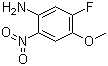 5-Fluoro-4-methoxy-2-nitroaniline molecular structure (CAS 446-20-8)