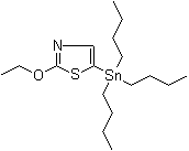 2-乙氧基-5-(三丁基锡烷基)噻唑分子结构 (CAS 446285-61-6)