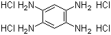 1,2,4,5-苯四胺四盐酸盐分子结构 (CAS 4506-66-5)