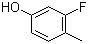 3-Fluoro-4-methylphenol molecular structure (CAS 452-78-8)
