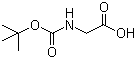 Boc-甘氨酸分子结构 (CAS 4530-20-5)