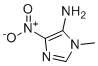 1-Methyl-4-nitro-1H-imidazol-5-amine molecular structure (CAS 4531-54-8)