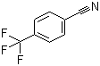 对三氟甲基苯腈分子结构 (CAS 455-18-5)