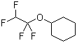 (1,1,2,2-四氟乙氧基)环己烷分子结构 (CAS 456-63-3)