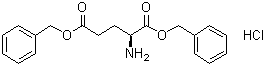 L-谷氨酸二苄酯盐酸盐分子结构 (CAS 4561-10-8)