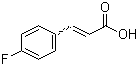 对氟肉桂酸分子结构 (CAS 459-32-5)
