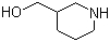 3-羟甲基哌啶分子结构 (CAS 4606-65-9)