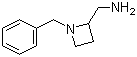 1-Benzyl-2-azetidinemethanamine molecular structure (CAS 46193-94-6)
