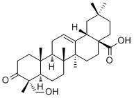 Hederagonic acid molecular structure (CAS 466-01-3)