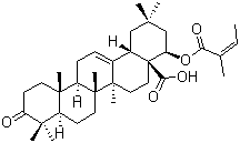 Rehmannic acid molecular structure (CAS 467-81-2)