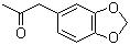 1-(3,4-亚甲二氧基苯基)-2-丙酮分子结构 (CAS 4676-39-5)