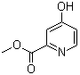 4-羟基吡啶-2-羧酸甲酯分子结构 (CAS 473269-77-1)