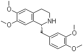 (S)-(-)-Tetrahydropapaverine molecular structure (CAS 4747-98-2)