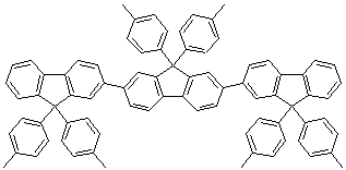 9,9,9',9',9'',9''-Hexakis(4-methylphenyl)-2,2':7',2''-ter-9H-fluorene molecular structure (CAS 474918-42-8)