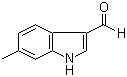 6-甲基吲哚-3-甲醛分子结构 (CAS 4771-49-7)