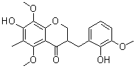沿阶草酮 F分子结构 (CAS 477336-79-1)
