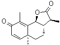 alpha-山道年分子结构 (CAS 481-06-1)