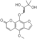 白当归素分子结构 (CAS 482-25-7)