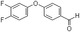 4-(3,4-Difluorophenoxy)benzaldehyde molecular structure (CAS 486449-90-5)