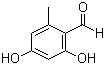 2,4-Dihydroxy-6-methylbenzaldehyde molecular structure (CAS 487-69-4)